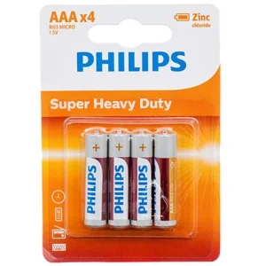 Батарейка Philips LongLife Zinc Carbon AAA BLI 4 UA
